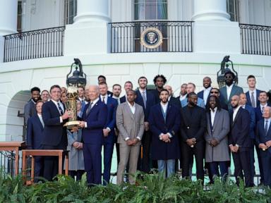 President Biden welcomes 2024 NBA champion Boston Celtics to White House