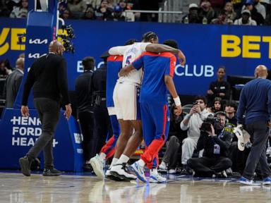 Maxey scores 28 as 76ers rout Pistons 111-96