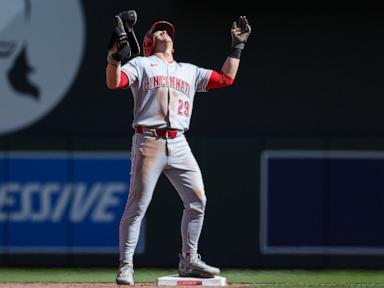 TJ Friedl has 3-run double in 9th, and Reds rally for 7-4 win in 10 for 3-game sweep of Twins