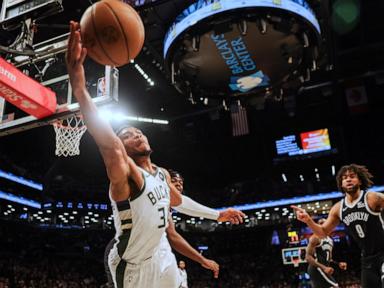 Bucks snap a 2-game skid with a 118-113 victory over the Nets