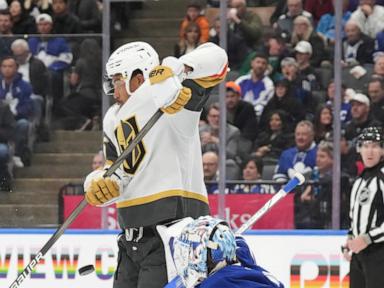 Maple Leafs defeat Vegas Golden Knights 3-0 but lose Matthew Knies in the process