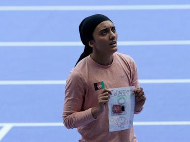 Afghanistan sprinter uses Olympic trip to shine light on how women are treated in her country