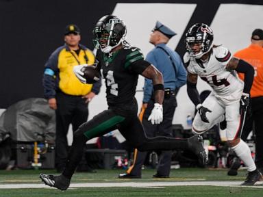 Jets rookie Malachi Corley has TD overturned after he drops ball before goal line vs. Texans