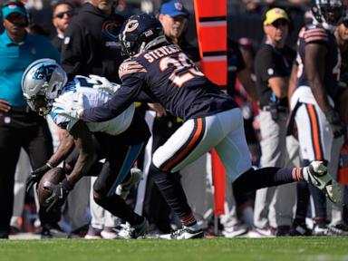 Bears' Tyrique Stevenson not in starting lineup against Cardinals following gaffe last week