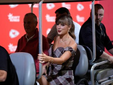 Taylor Swift is back to watch Travis Kelce and the Chiefs with Eras Tour soon to resume