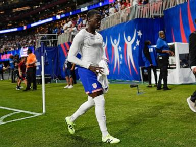 American winger Tim Weah's suspension extended to 2 games for red card against Panama