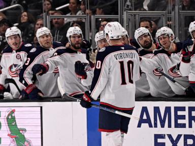 Kings shake off slow start to beat Blue Jackets 5-2