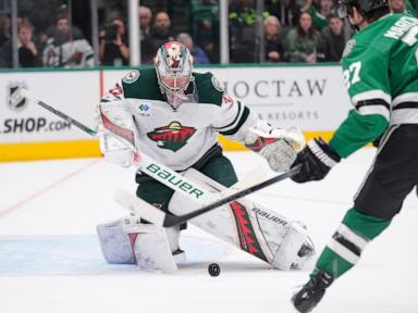 Faber scores 35 seconds into OT as Wild rally from two goals down to beat Stars 3-2