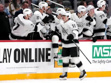 Rickard Rakell's OT goal pushes Penguins past Kings 3-2