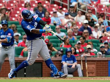 Perez homers in both games of doubleheader, Royals sweep Cardinals with 6-4 and 8-5 victories