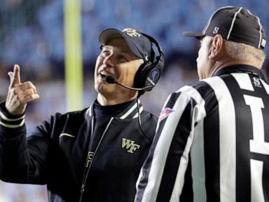 Wake Forest's Dave Clawson steps down as football coach after 11 seasons