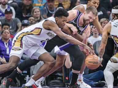 Sabonis had 27 and Kings rally from 20 down to beat Pelicans 123-118