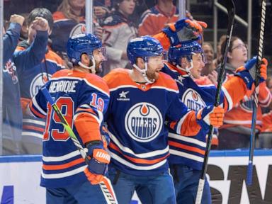 Draisaitl scores 56 seconds into OT to give Oilers 4-3 win over Flyers