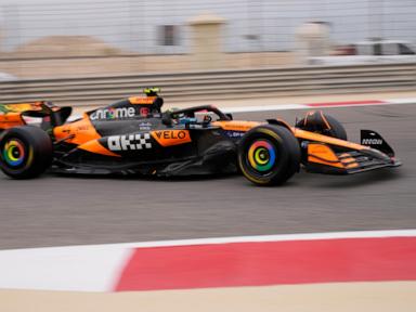 Lando Norris is fastest and Lewis Hamilton 13th as a power cut disrupts F1 testing