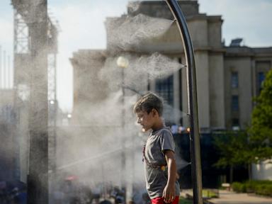 PHOTO COLLECTION: Paris Olympics Hot Weather