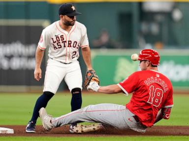 Alvarez and Tucker power Astros to 10-4 win over Angels