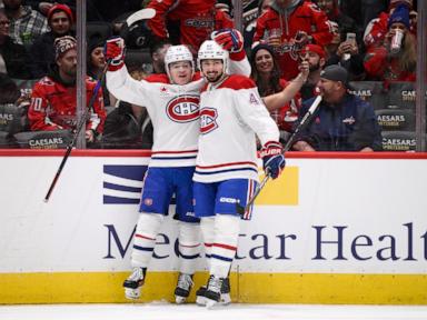 Nick Suzuki scores in overtime to lift the Canadiens past the Capitals, 3-2