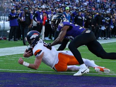 Jackson produces perfect passer rating, Henry scores 2 more TDs as Ravens rout Broncos 41-10