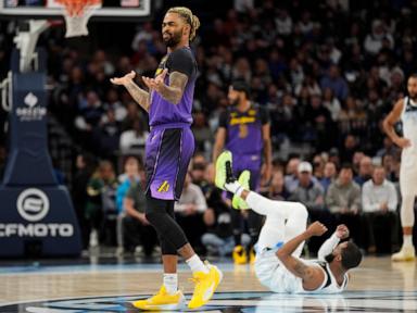 Timberwolves blow out Lakers 109-80 behind Randle, Gobert and tough defense