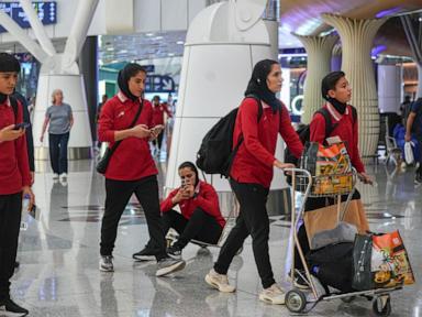 5th member of Iranian women's soccer team gives up asylum in Australia