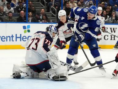 Nick Paul has goal and 2 assists as Lightning beat Blue Jackets 5-3