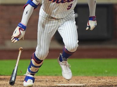Peterson pitches 1st complete game as Mets get 2 homers from Nimmo and 1 from Soto to beat Nats 5-0