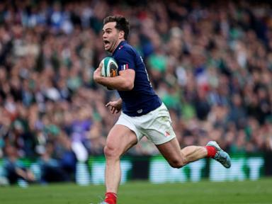 France takes over Six Nations lead after crushing Ireland 42-27 in Dublin