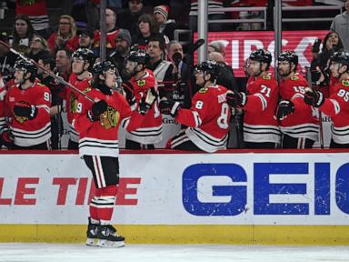 Soderblom stops 38 shots as Blackhawks end 5-game skid with 4-2 win over Canadiens