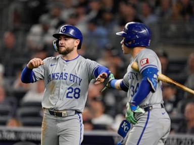 Yankees edge Royals 4-3 in 11 innings on infield single by Jazz Chisholm Jr.