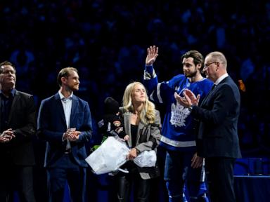 Mitch Marner scores in OT to lift the Maple Leafs past the Oilers, 4-3