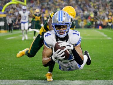 Kerby Joseph's pick-6 helps Lions beat Packers 24-14 and take command of NFC North