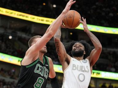 Tatum scores a season-high 43 to go with 16 rebounds, 10 assist in Celtics 123-98 win over Bulls