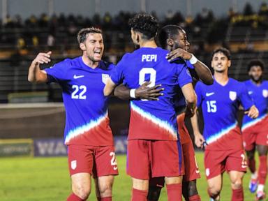 Pepi goal lifts US over Jamaica 1-0 in CONCACAF Nations League quarterfinal first leg