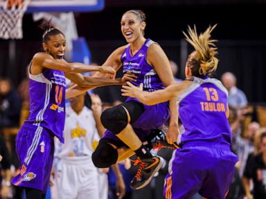 Diana Taurasi of the Phoenix Mercury retires after 20 WNBA seasons, 3 titles and 6 Olympic golds