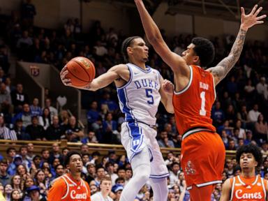 No. 3 Duke's romp-filled ACC start has Scheyer pushing Blue Devils to keep 'foot on the gas'