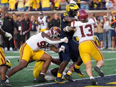 AP Top 25 Takeaways: USC and Michigan play instant Big Ten classic, realizing dream of realignment