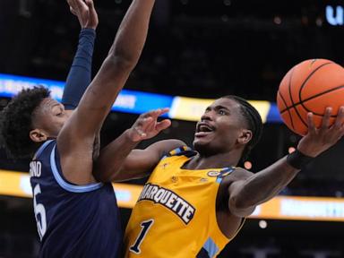 No. 10 Marquette ties St. John's for Big East lead with 87-74 victory over Villanova