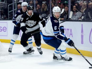 Kopitar, Rittich lead the LA Kings' rebound for a 4-1 win over the NHL-leading Winnipeg Jets