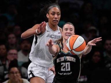 Aces' quest to threepeat hits 2-0 hole vs Liberty while Sun and Lynx are split in WNBA playoffs