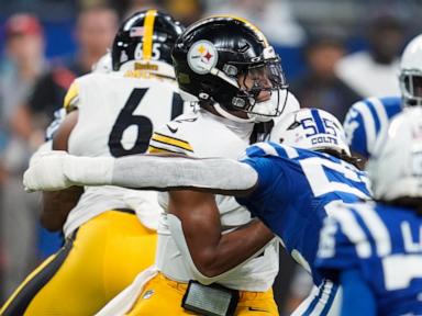 Joe Flacco relieves injured Anthony Richardson and helps Colts hold off Steelers 27-24