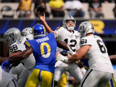 Raiders QB Aidan O'Connell expected to be out 4-6 weeks with a broken thumb, AP source says