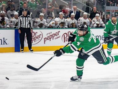 Dallas Stars nearly squander three-goal lead, hang on for 4-2 win over Chicago Blackhawks