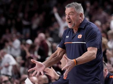 No. 1 Auburn falls 83-72 to No. 22 Texas A&M behind Zhuric Phelps' 19 points