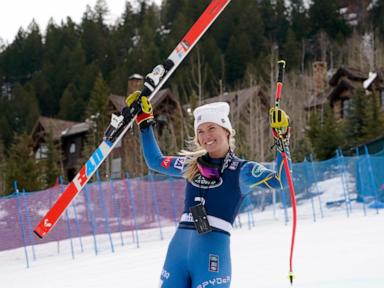 American skier Nina O'Brien ready for another comeback after breaking left leg twice