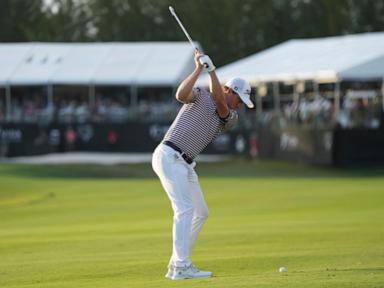 Justin Thomas with big drives and a few big putts takes 1-shot lead over Scheffler in the Bahamas