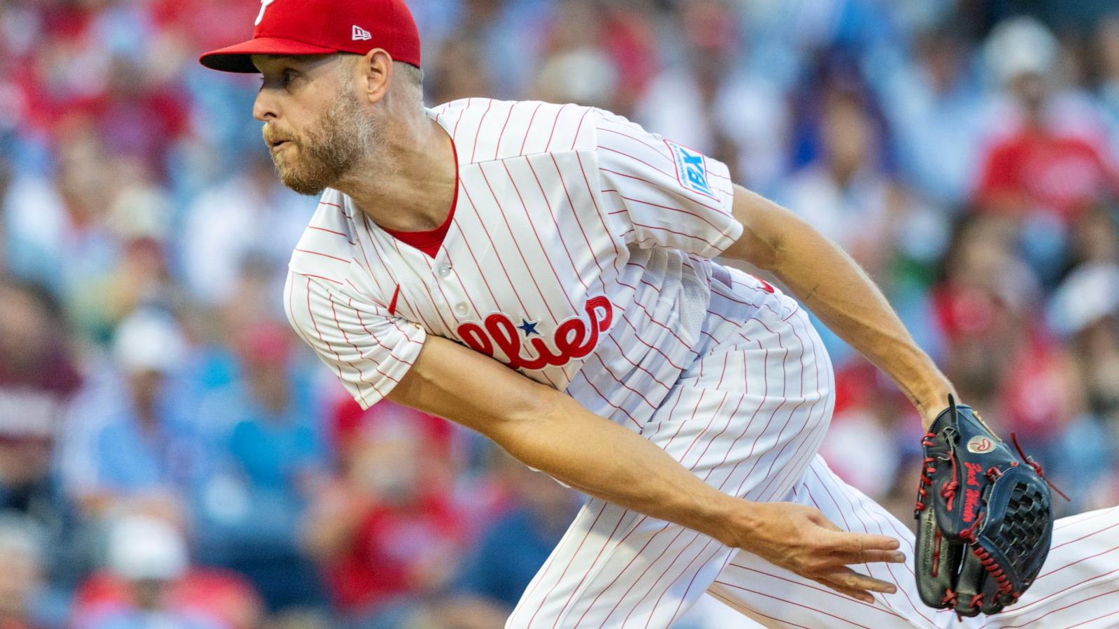 Wheeler fans 9 in 6 sharp innings, Schwarber hits 41st homer to lift Phillies past Braves 4-2