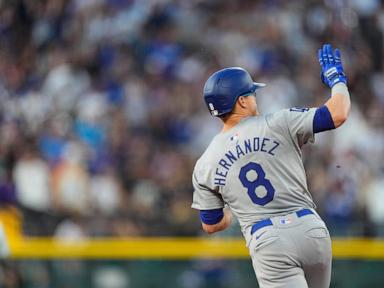 Ohtani has 2 hits to close on batting leader Arraez in Triple Crown bid as Dodgers beat Rockies 13-2