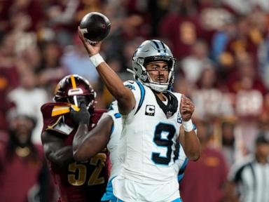 Panthers QB Bryce Young will start against Broncos after Andy Dalton sprains thumb in car crash