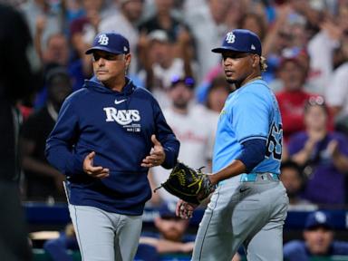 Rays pitcher Edwin Uceta suspended 3 games for intentionally throwing at Phillies' Nick Castellanos