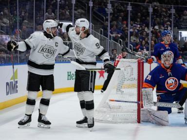 Kings defeat the Islanders 3-1 for their 6th straight win